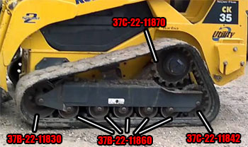 Komatsu Ck 35 Parts